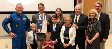 NCS Graduate Receives Prestigious Award from NASA
