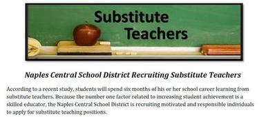 NCS Recruiting Substitute Teachers